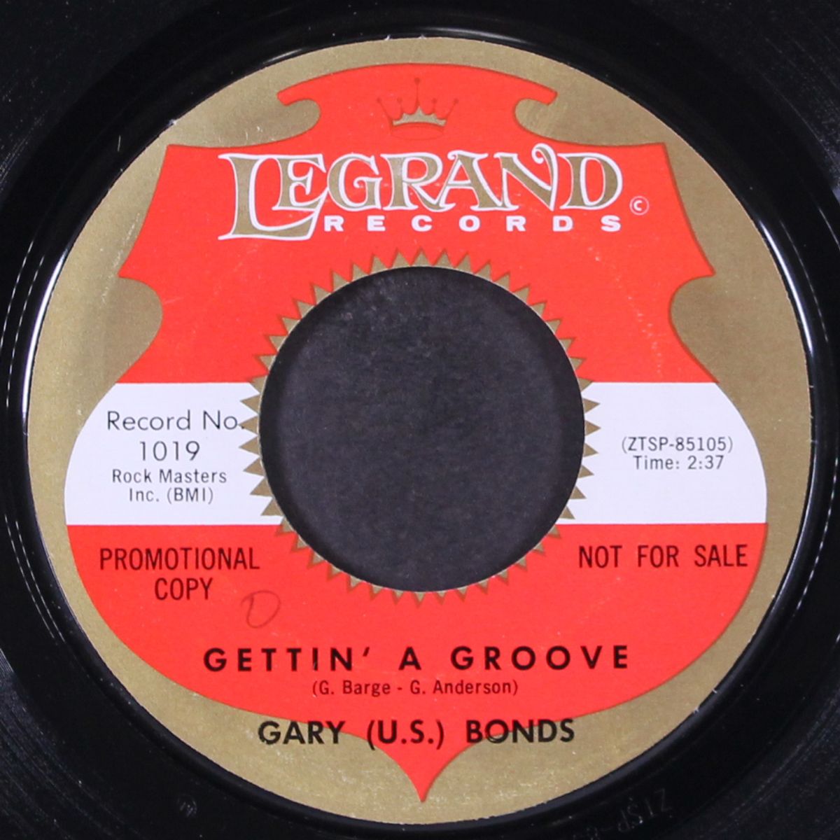seven day weekend / gettin' a groove by GARY U.S. BONDS