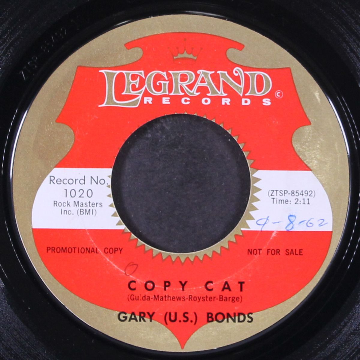 copy cat / i'll change that too by GARY U.S. BONDS