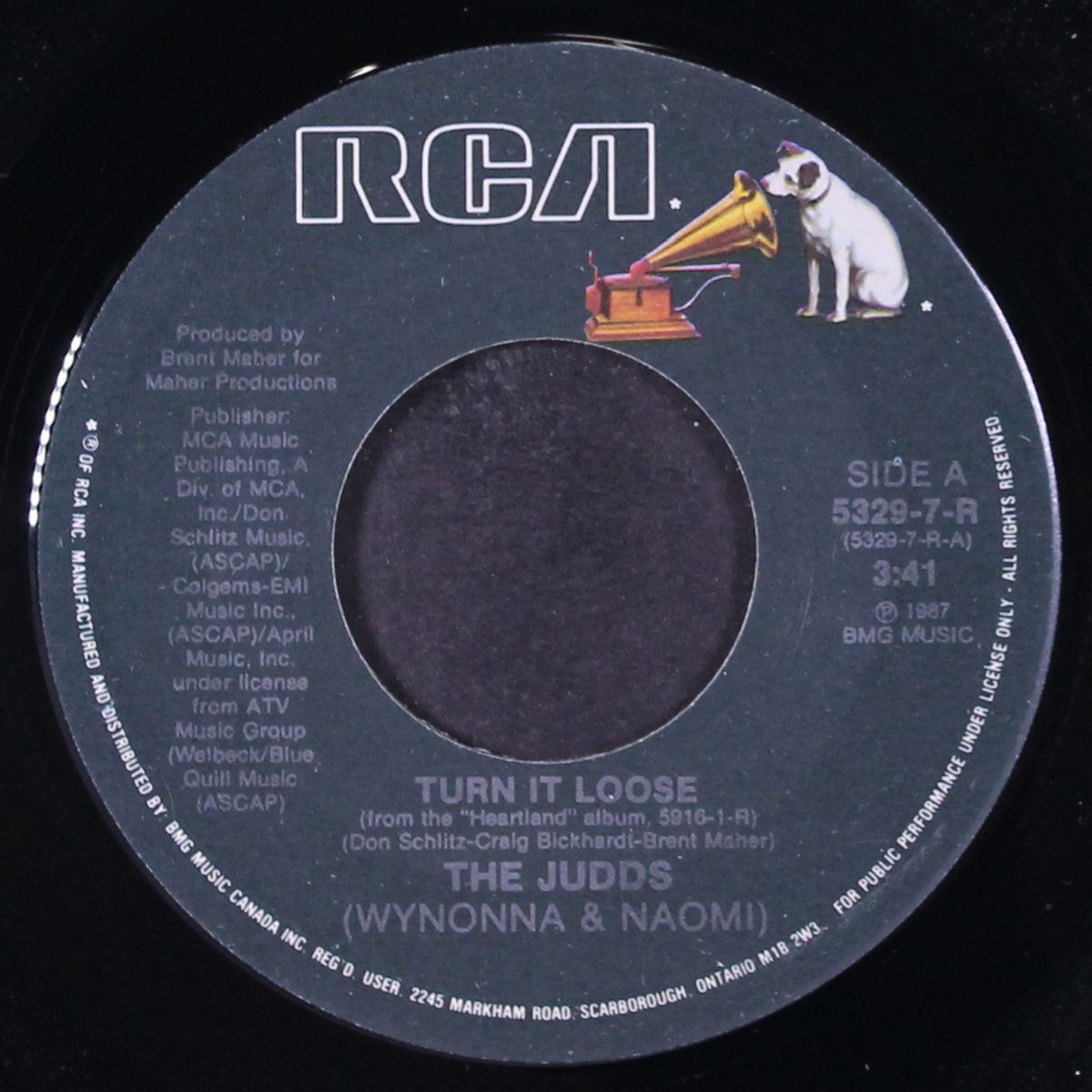 turn it loose / cow cow boogie by JUDDS
