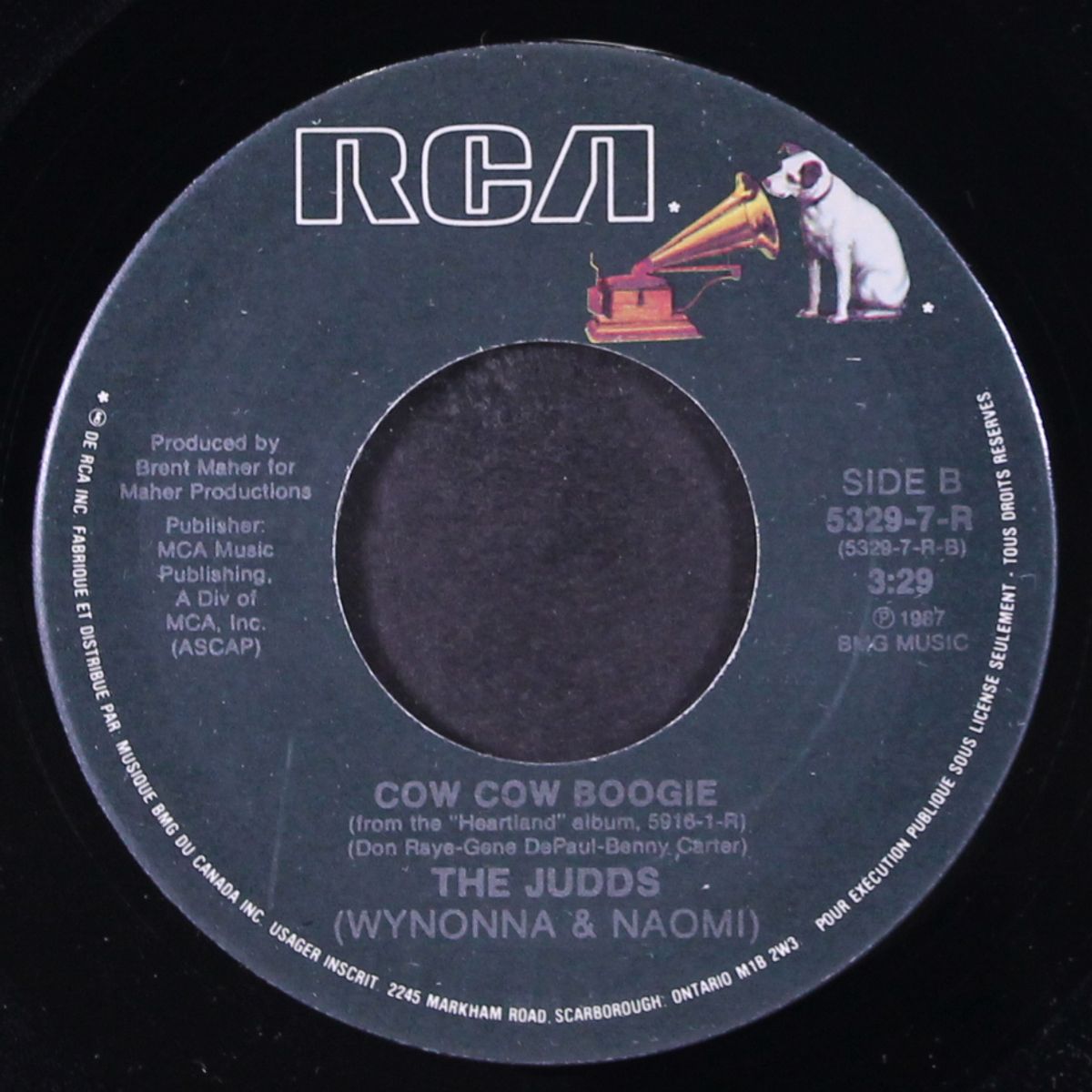 turn it loose / cow cow boogie by JUDDS