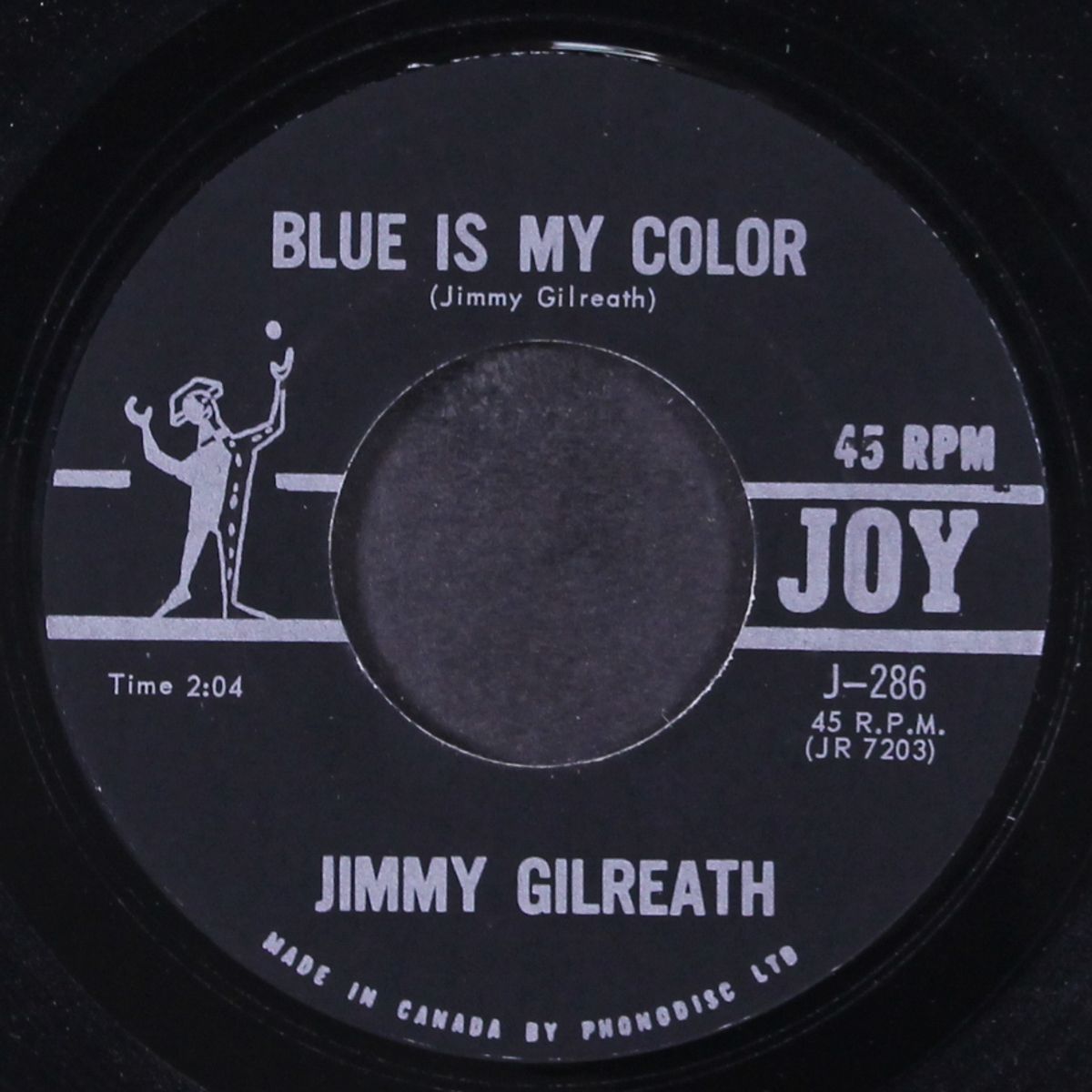 blue is my color / keep her out of sight by JAMES GILREATH