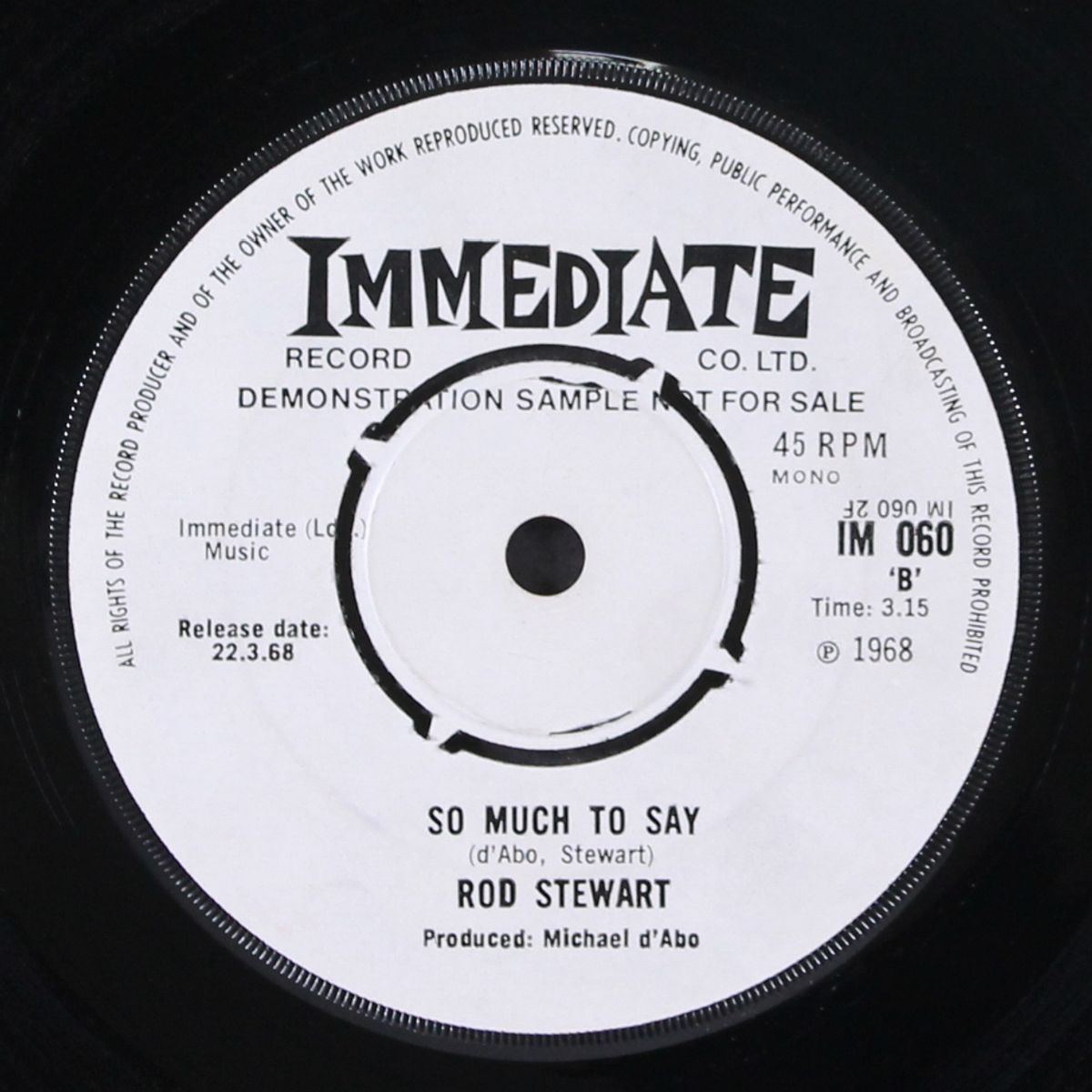 little miss understood / so much to say by ROD STEWART