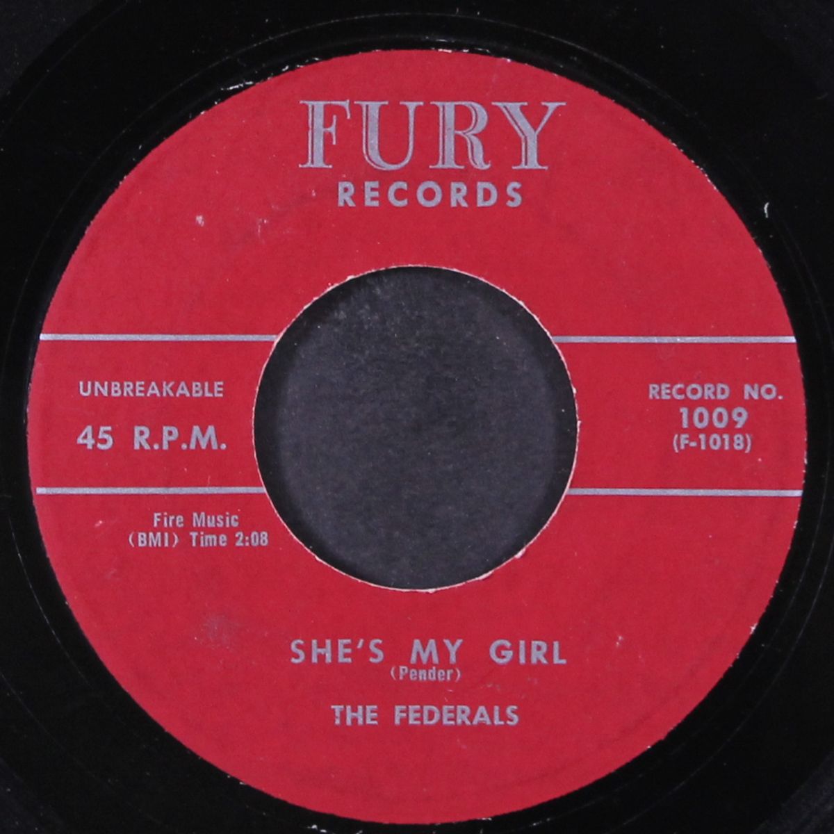 dear lorraine / she's my girl by FEDERALS
