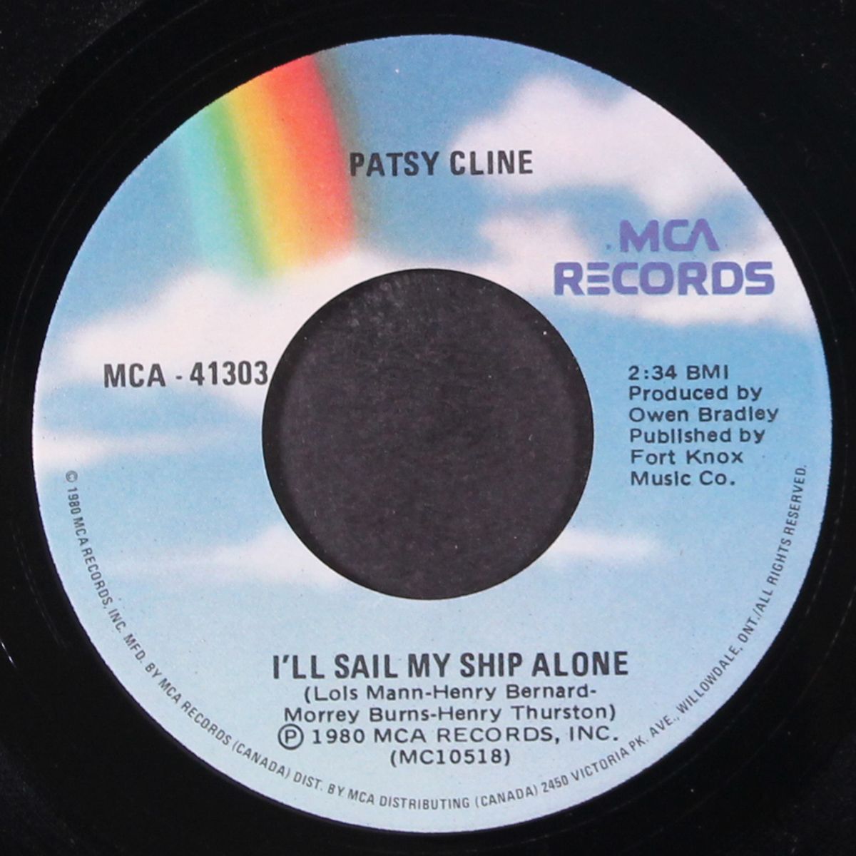 always / i'll sail my ship alone by PATSY CLINE