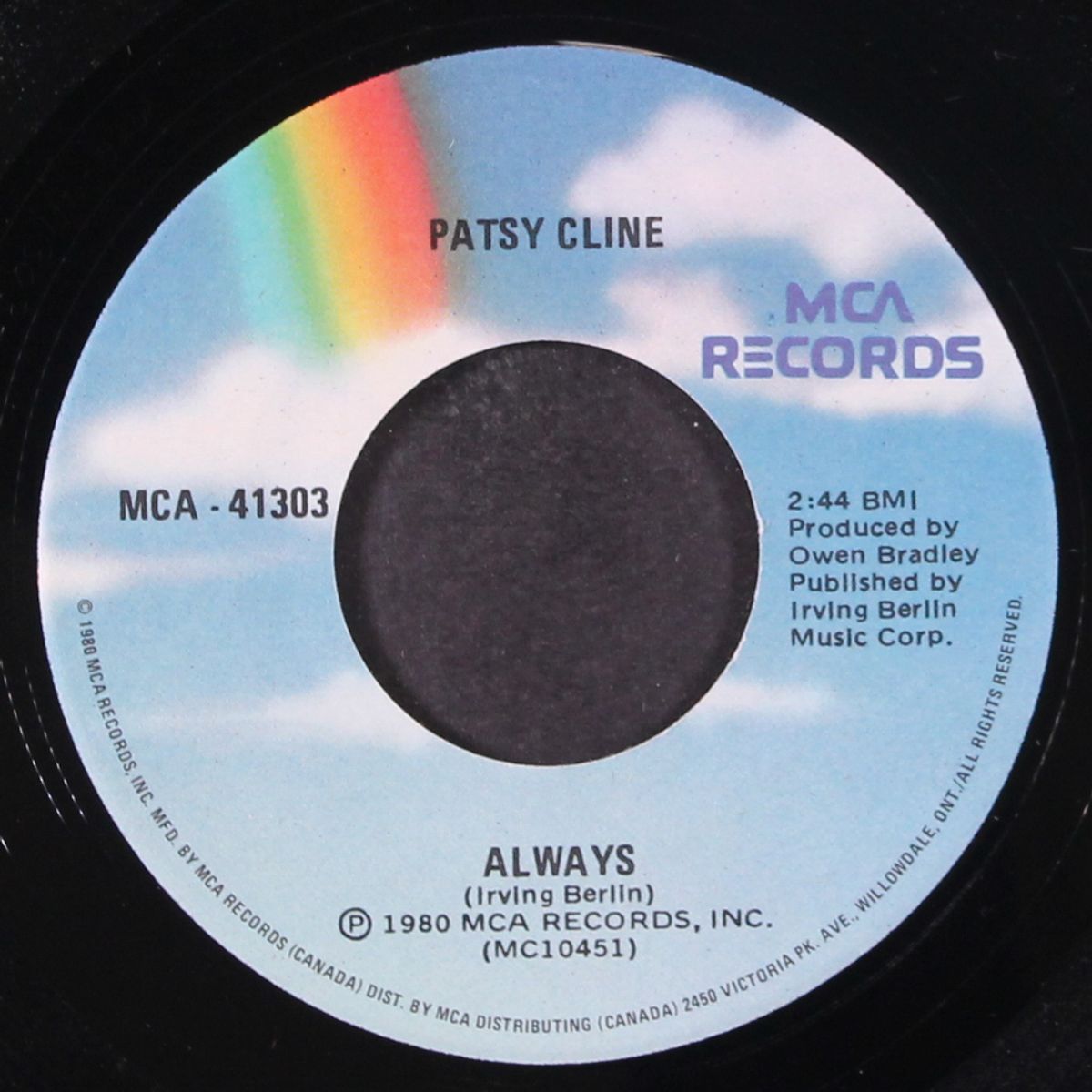 always / i'll sail my ship alone by PATSY CLINE