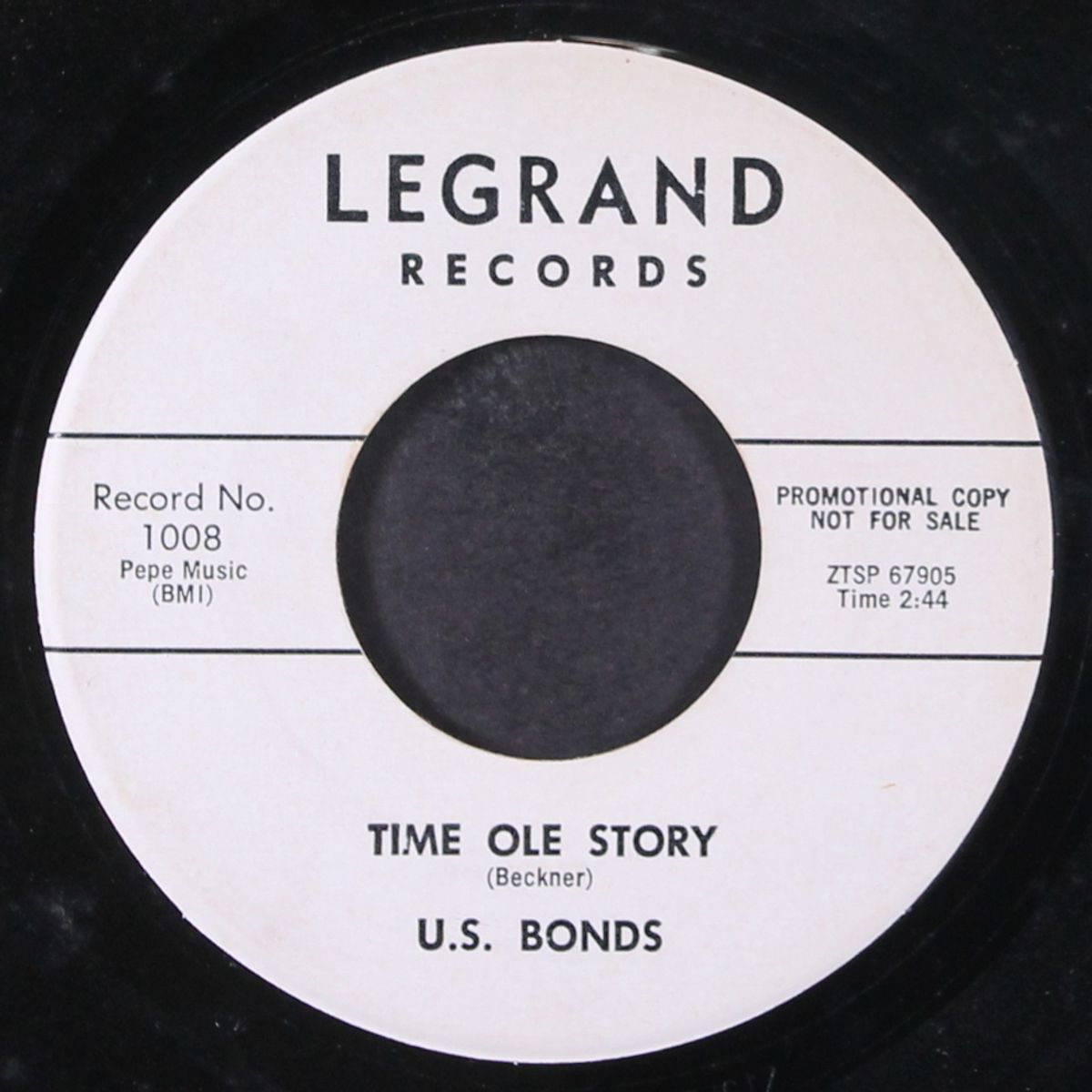 quarter to three / time ole story by GARY 'U.S.' BONDS