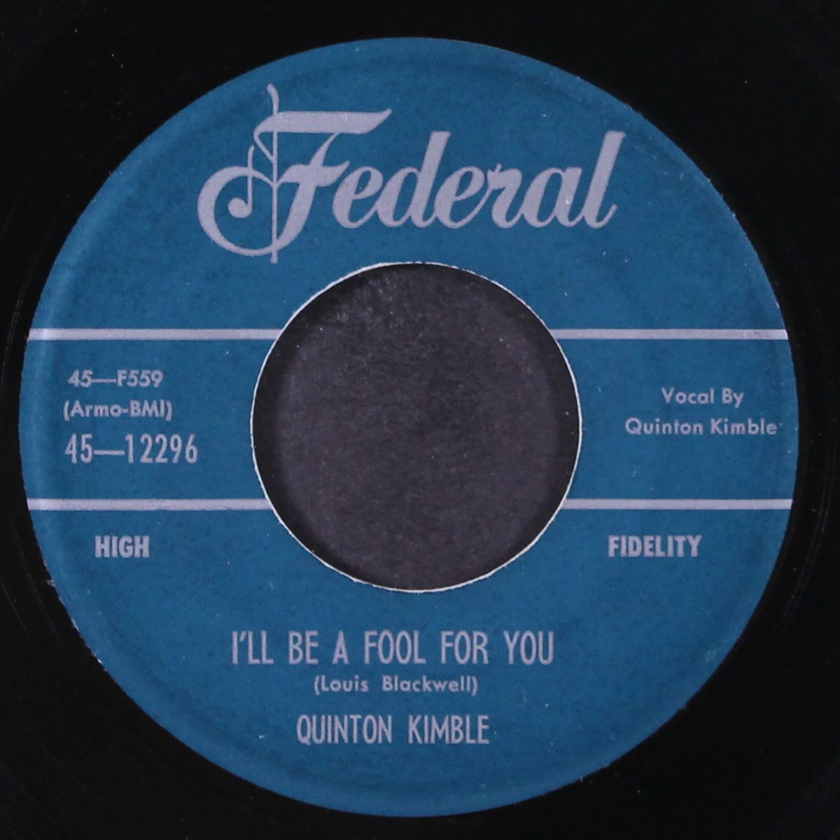 my mojo and my lodestone / i'll be a fool for you by QUINTON KIMBLE