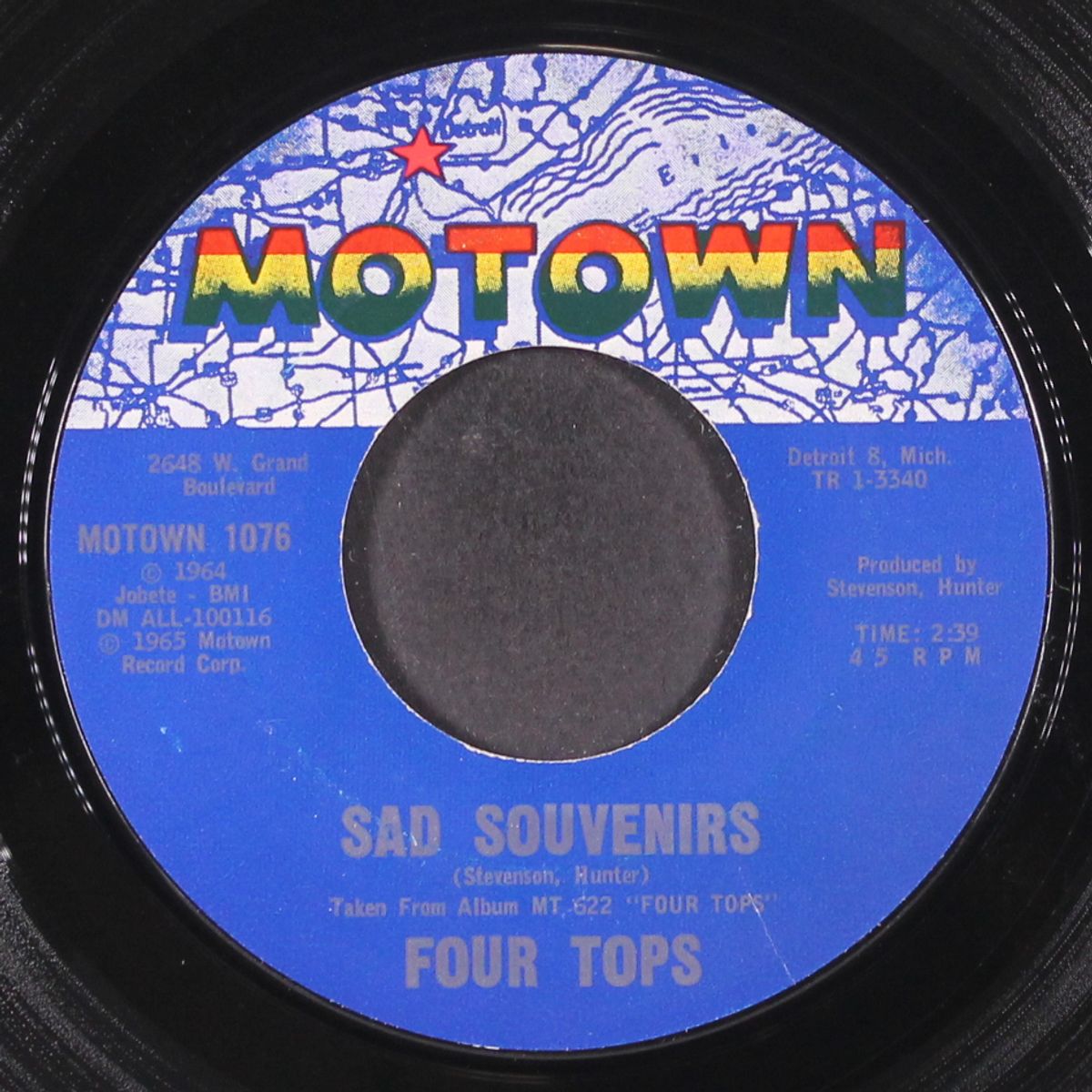 i can't help myself / sad souvenirs by FOUR TOPS