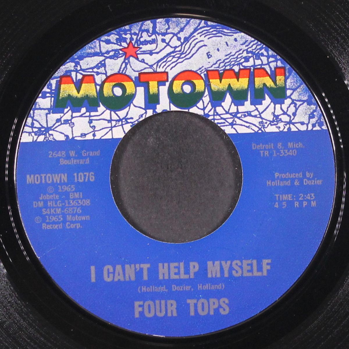 i can't help myself / sad souvenirs by FOUR TOPS