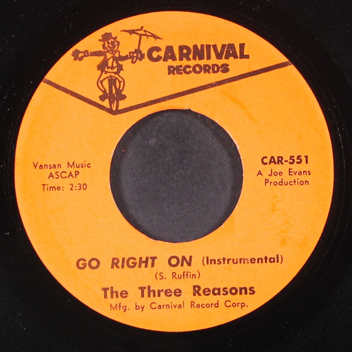 go right on / instrumental by THREE REASONS