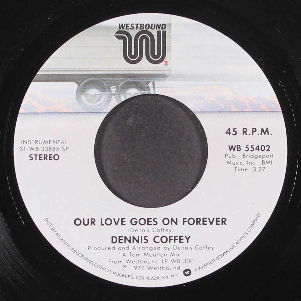 our love goes on forever / back home by DENNIS COFFEY