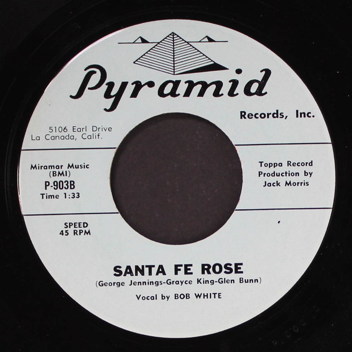 if a man could see / santa fe rose by BOB WHITE