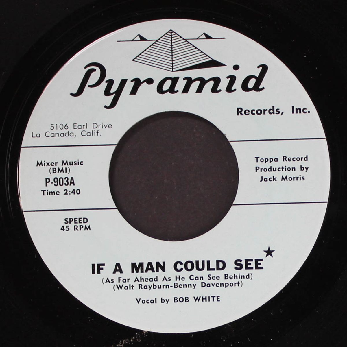 if a man could see / santa fe rose by BOB WHITE
