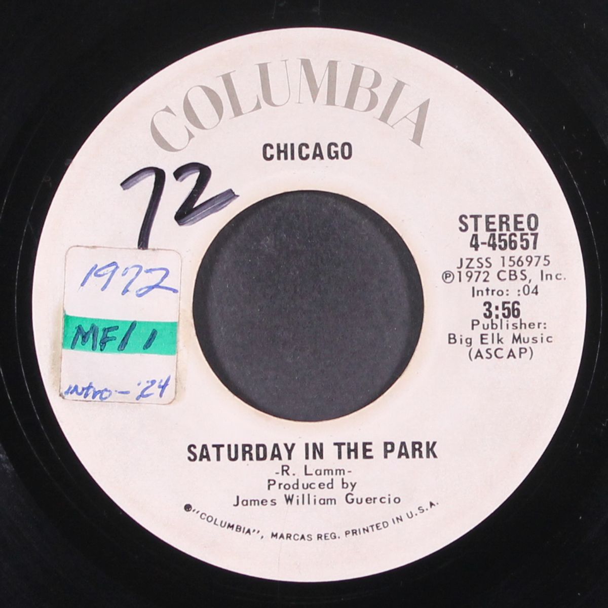 saturday in the park by CHICAGO