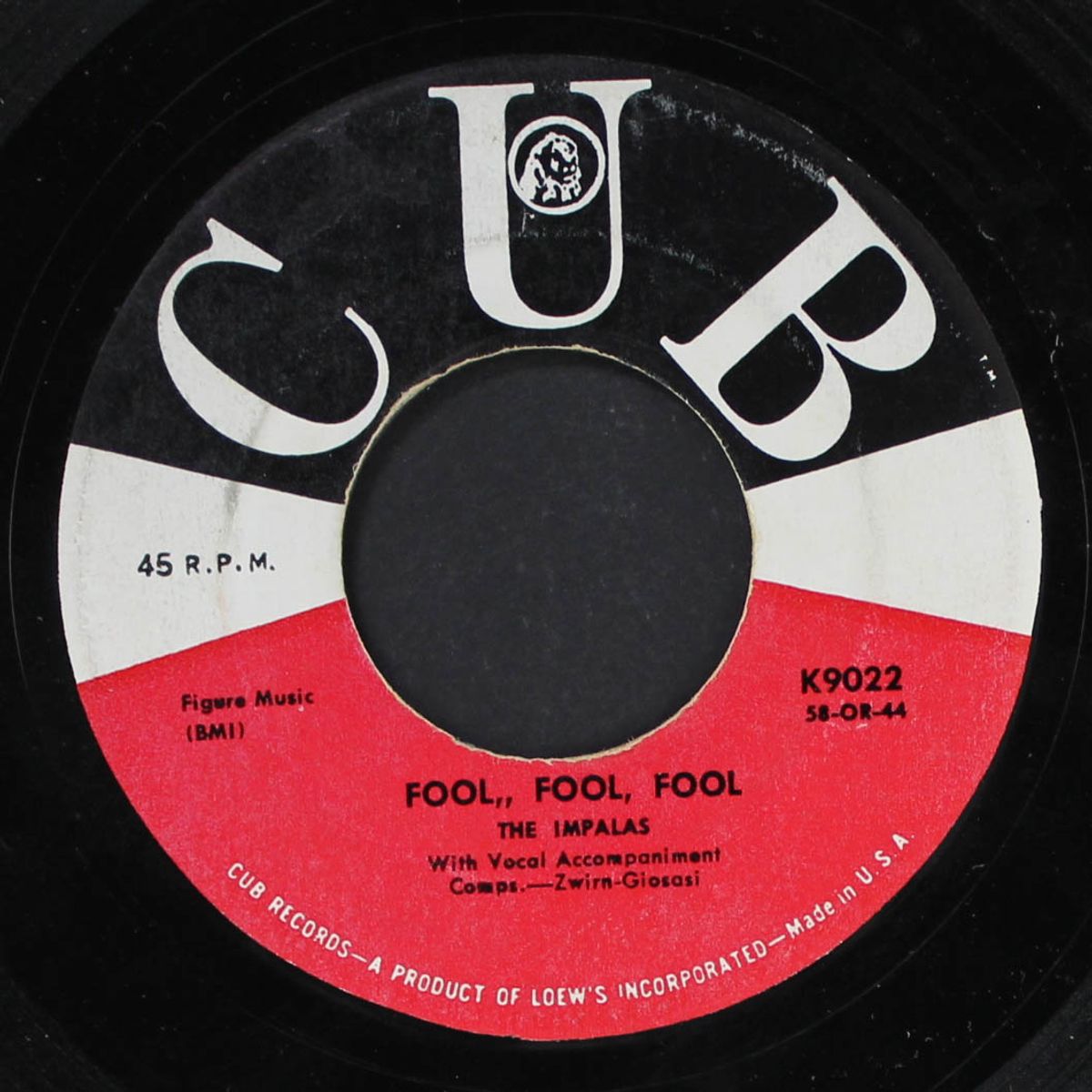 i ran all the way home / fool, fool, fool by IMPALAS
