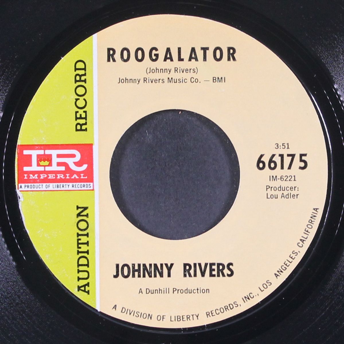 muddy water / roogalator by JOHNNY RIVERS