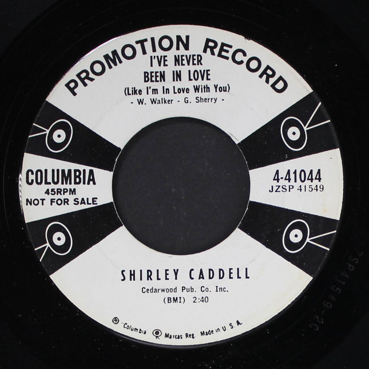 i've never been in love by SHIRLEY CADDELL