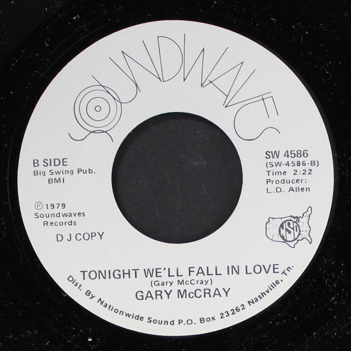 i found heaven in a texas honky-tonk / tonight we'll fall in love by GARY MCCRAY