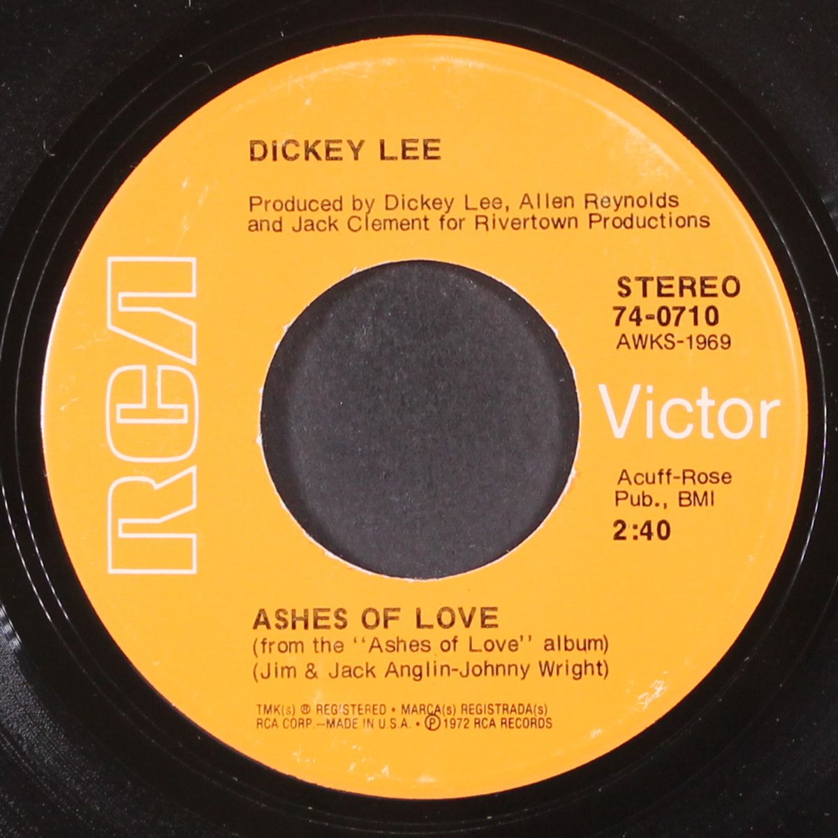 ashes of love by DICKEY LEE