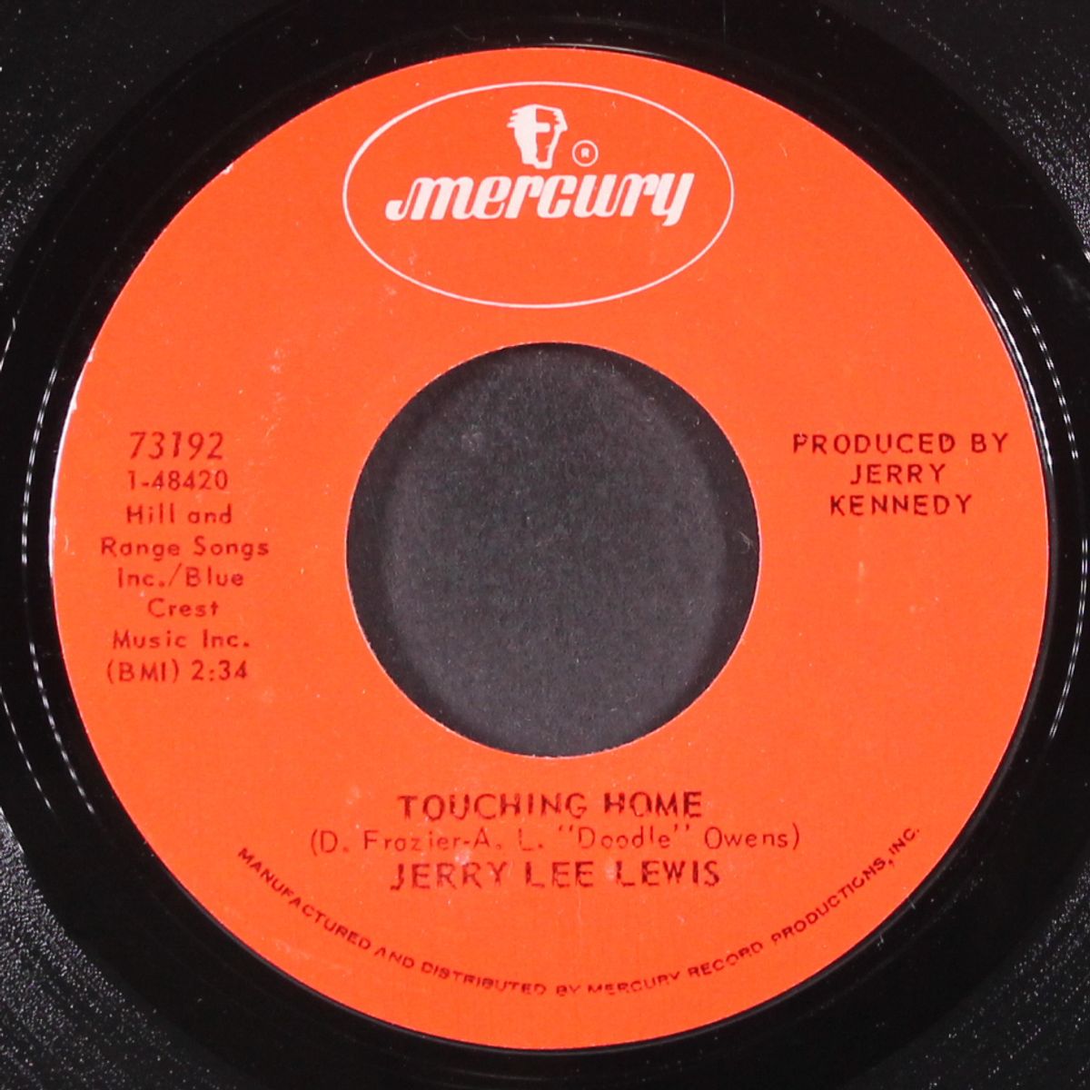 touching home by JERRY LEE LEWIS