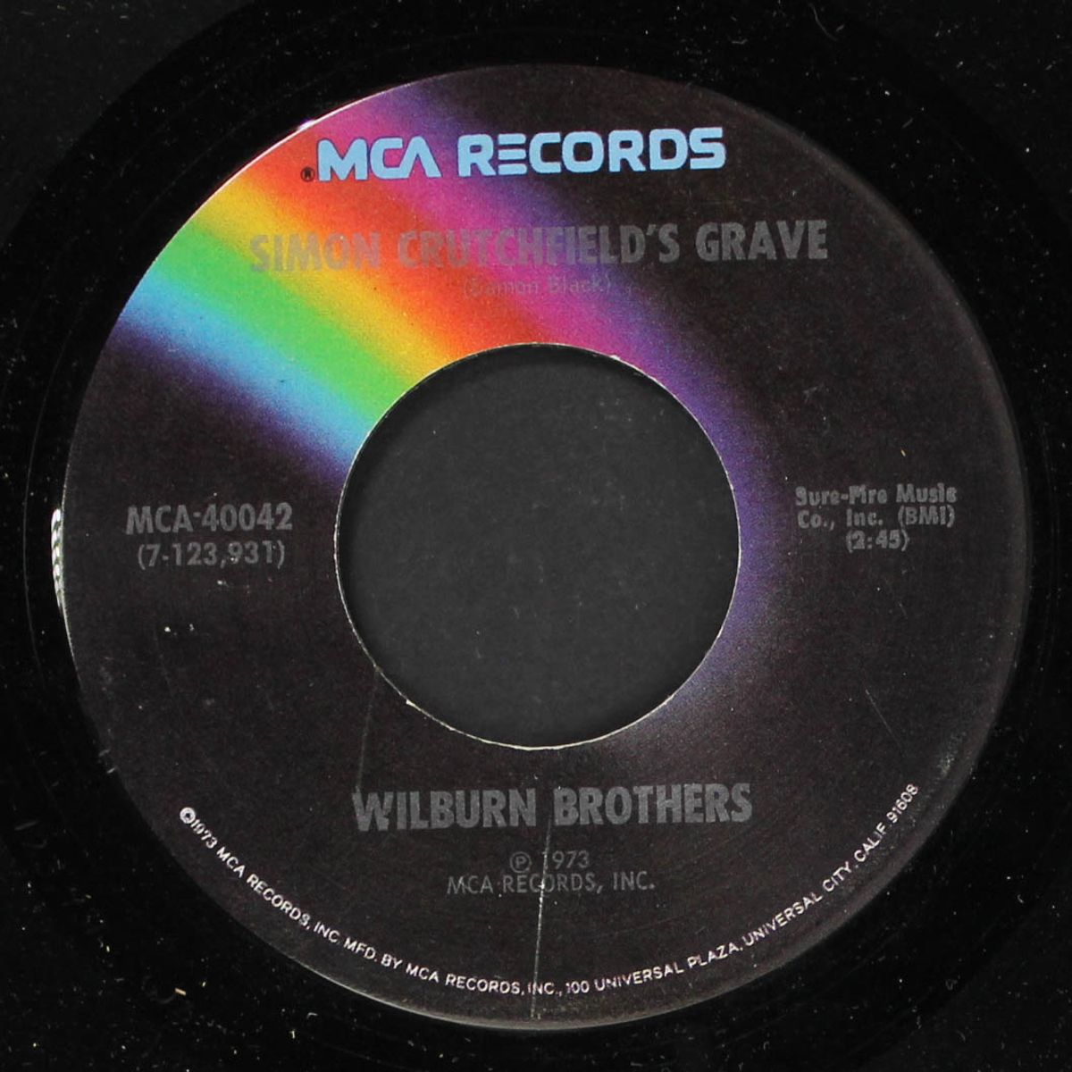 simon crutchfield's grave/mono by WILBURN BROTHERS