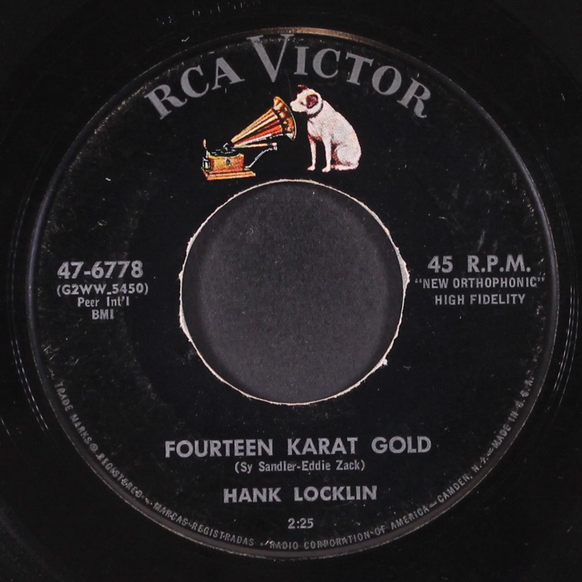 by the sweat of my brow by HANK LOCKLIN