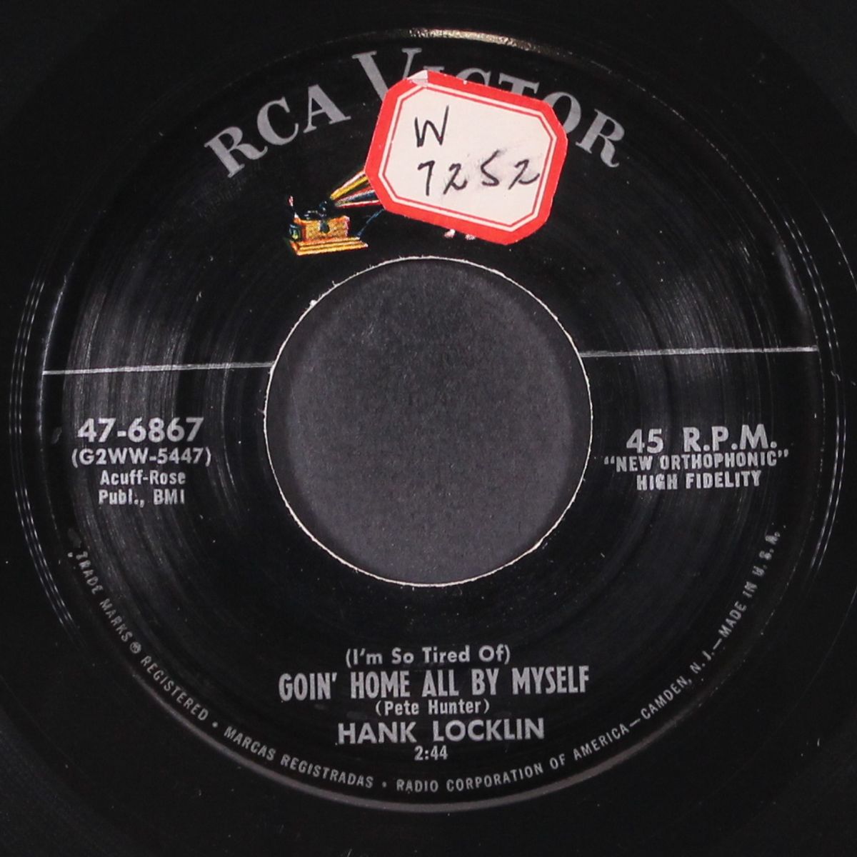 goin' home all by myself by HANK LOCKLIN