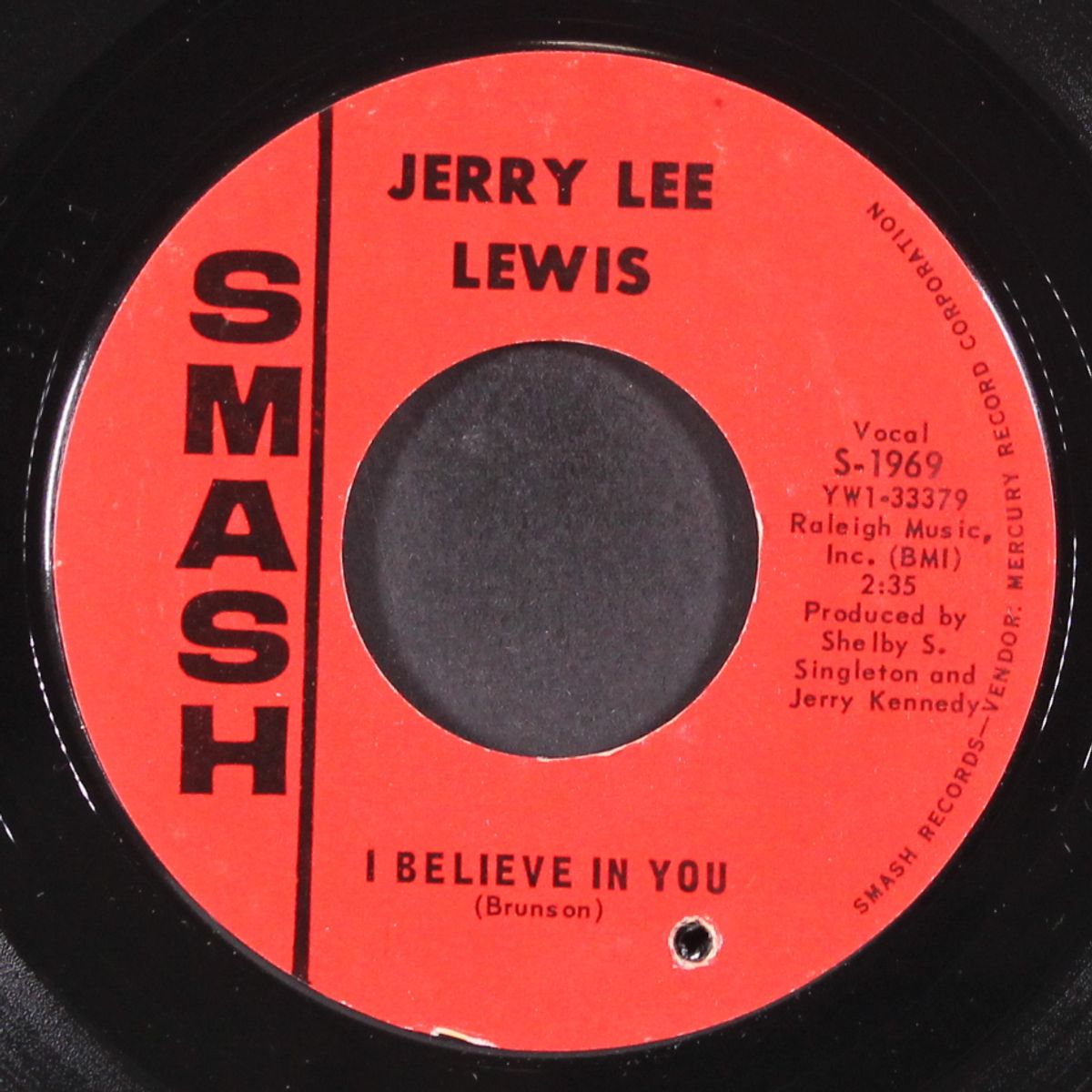 i believe in you by JERRY LEE LEWIS