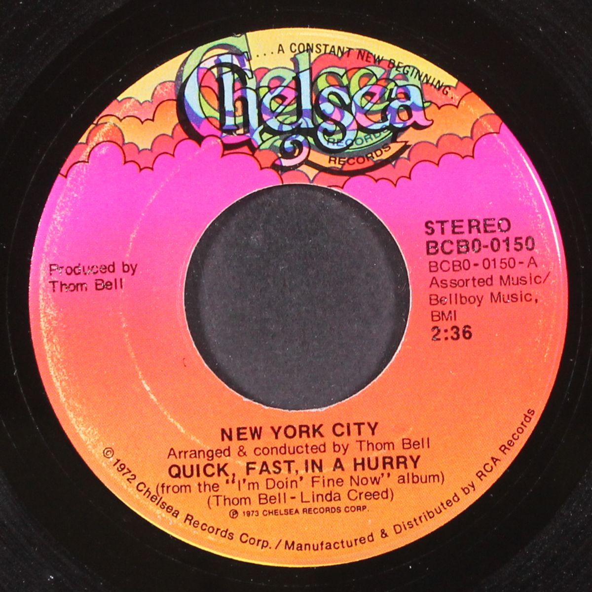 quick, fast, in a hurry / set the record straight by NEW YORK CITY