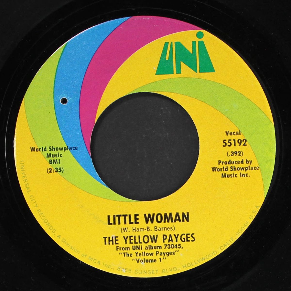 follow the bouncing ball / little woman by YELLOW PAYGES