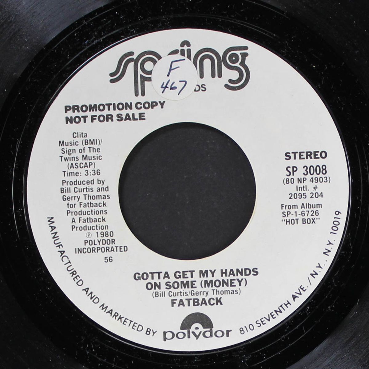 gotta get my hands on some / same by FATBACK