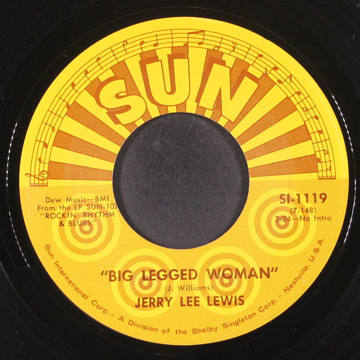 waiting for a train / big legged woman by JERRY LEE LEWIS