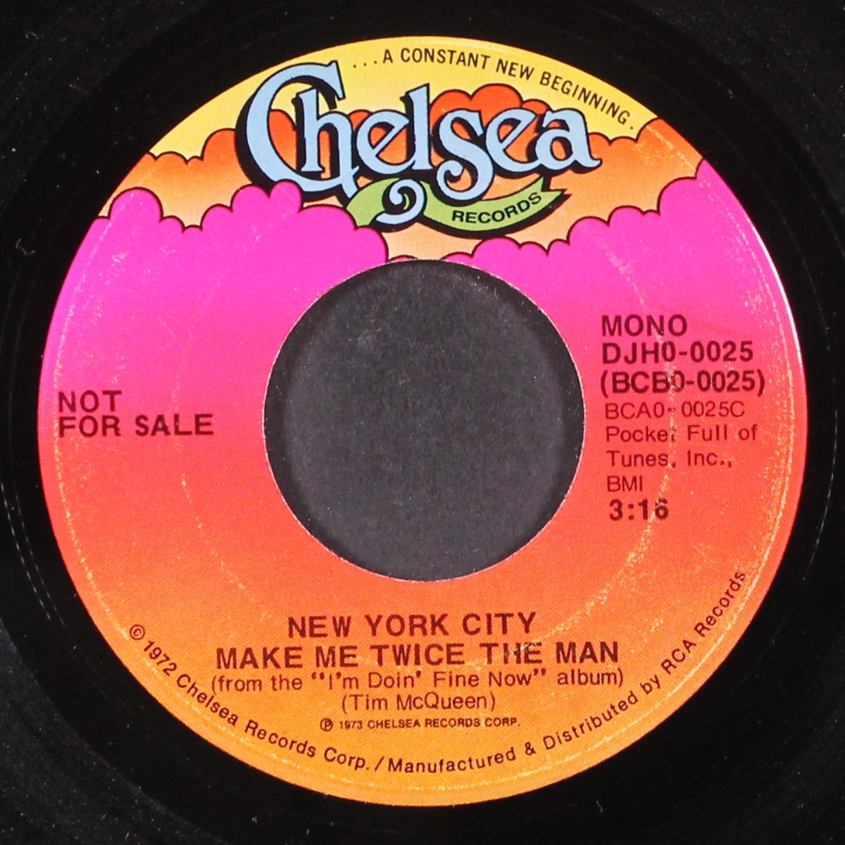 make me twice the man / mono by NEW YORK CITY