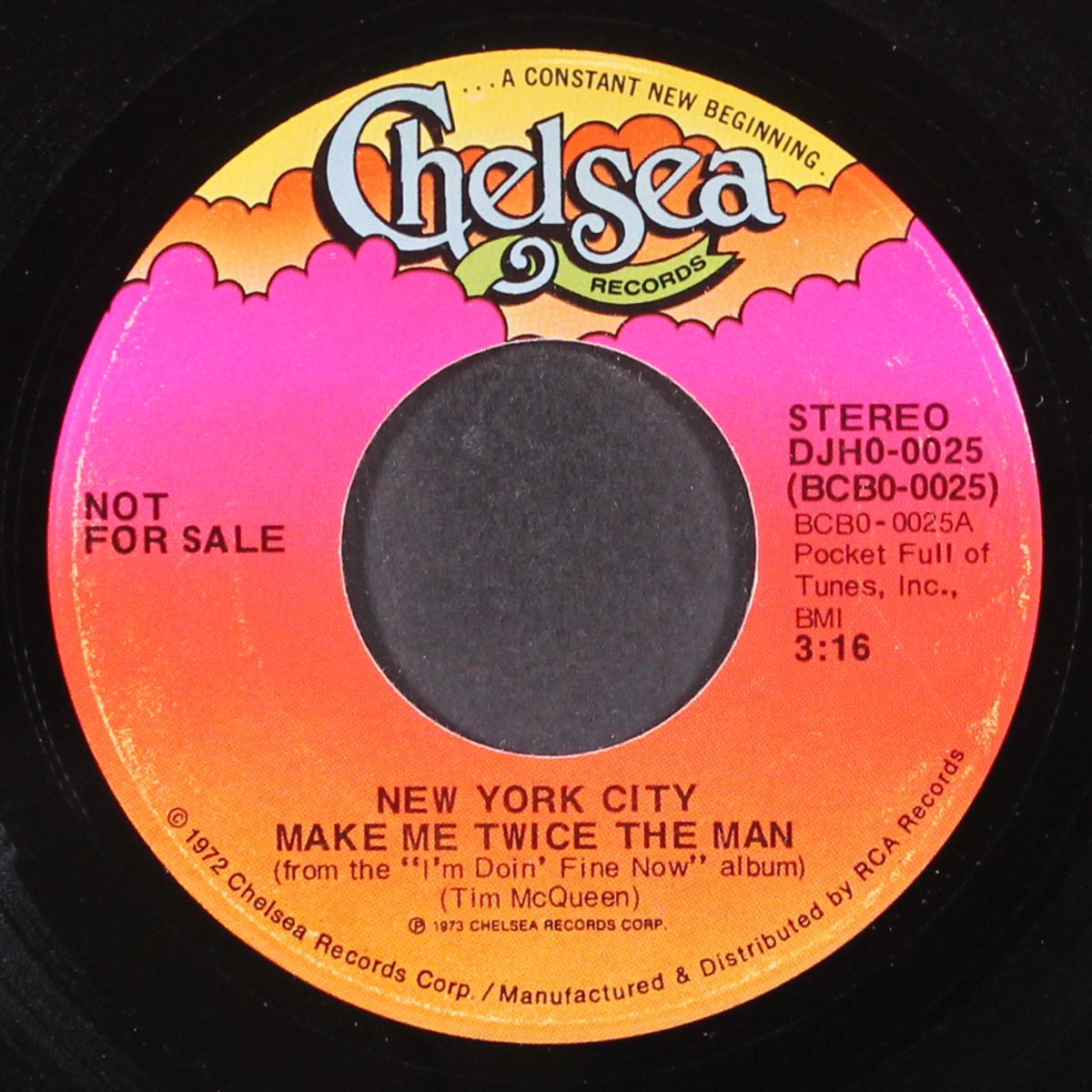 make me twice the man / mono by NEW YORK CITY