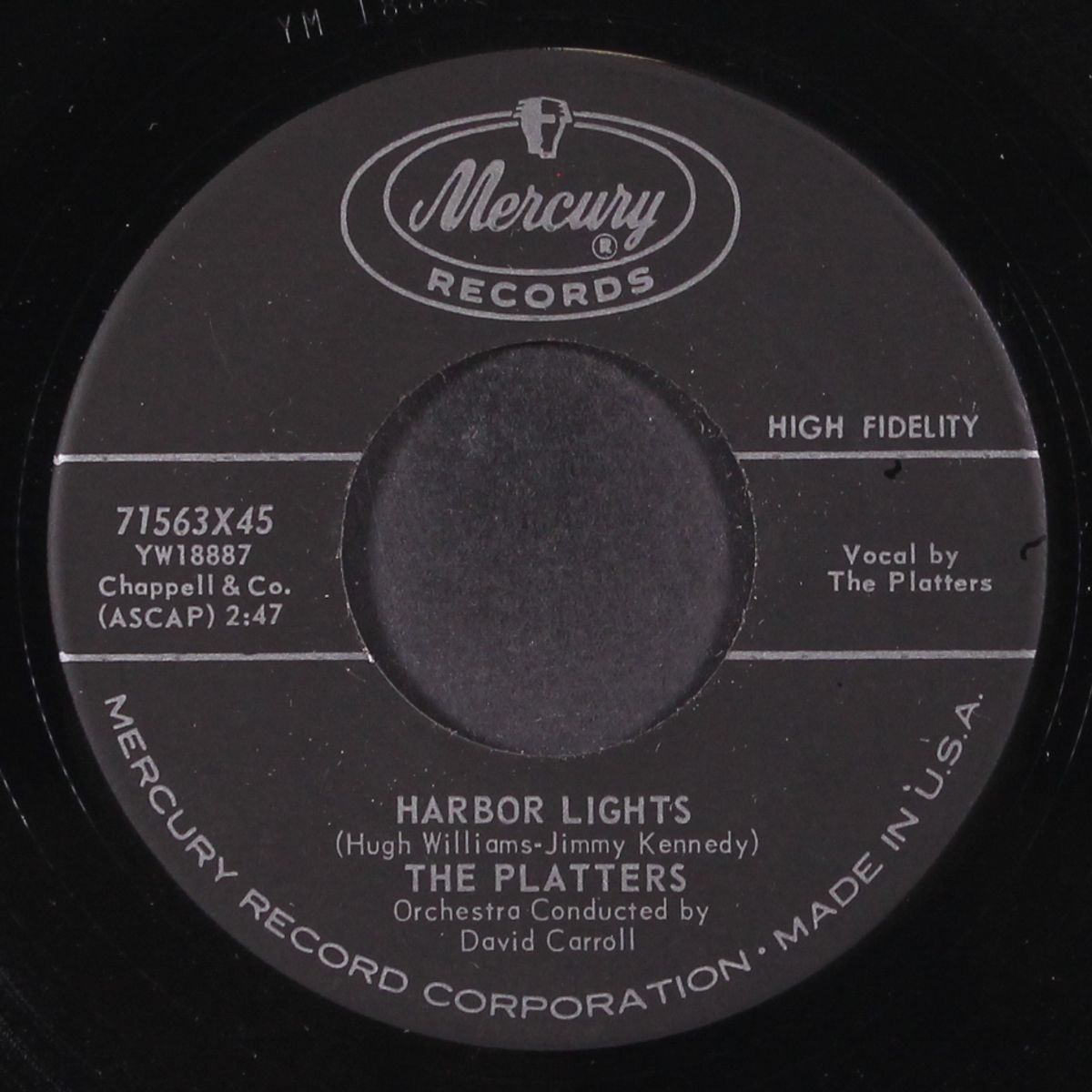 harbor lights / sleepy lagoon by PLATTERS