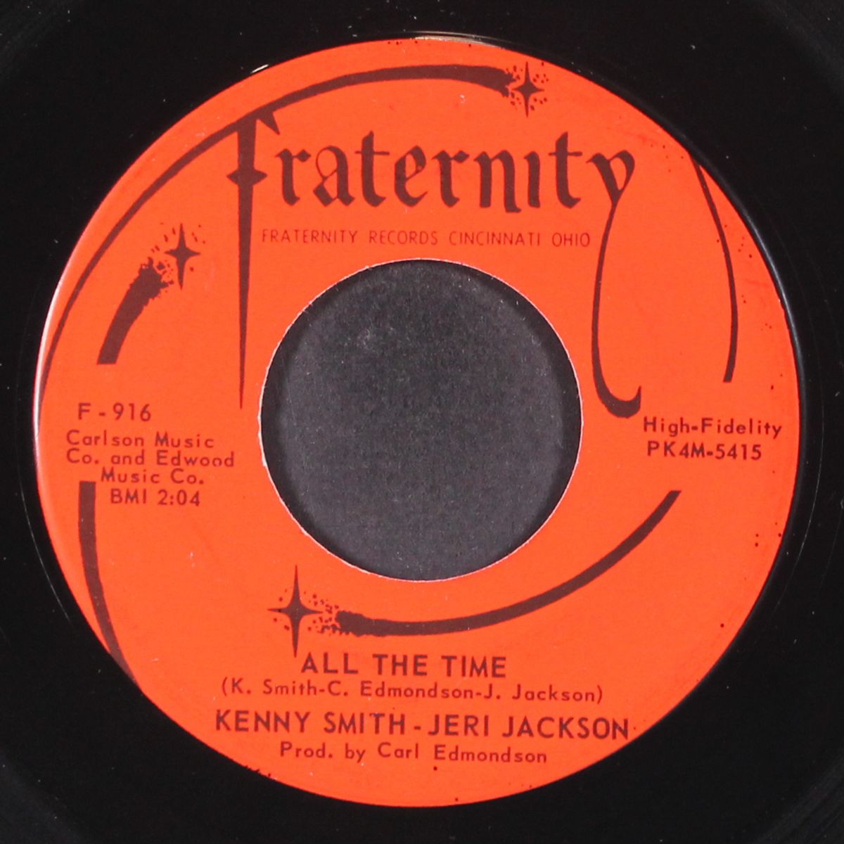 summer's gone / all the time by KENNY SMITH & JERI JACKSON