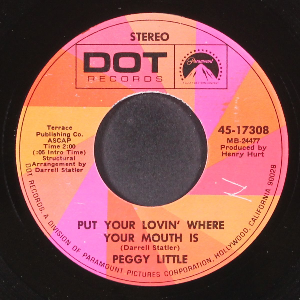 put your lovin' where your mouth is by PEGGY LITTLE