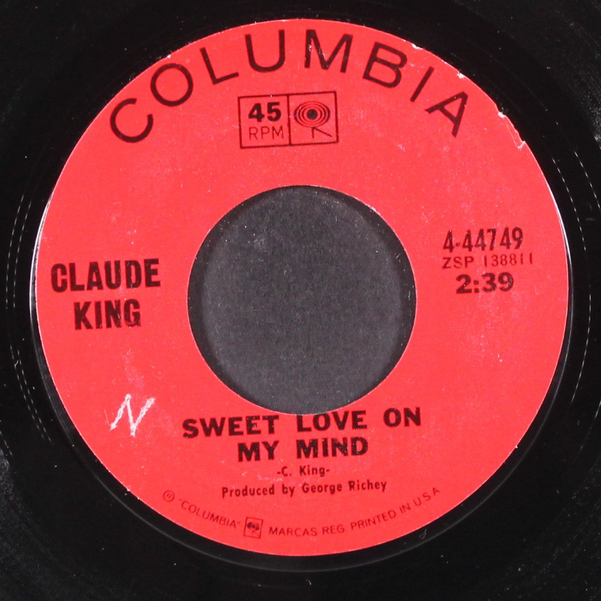 sweet love on my mind by CLAUDE KING