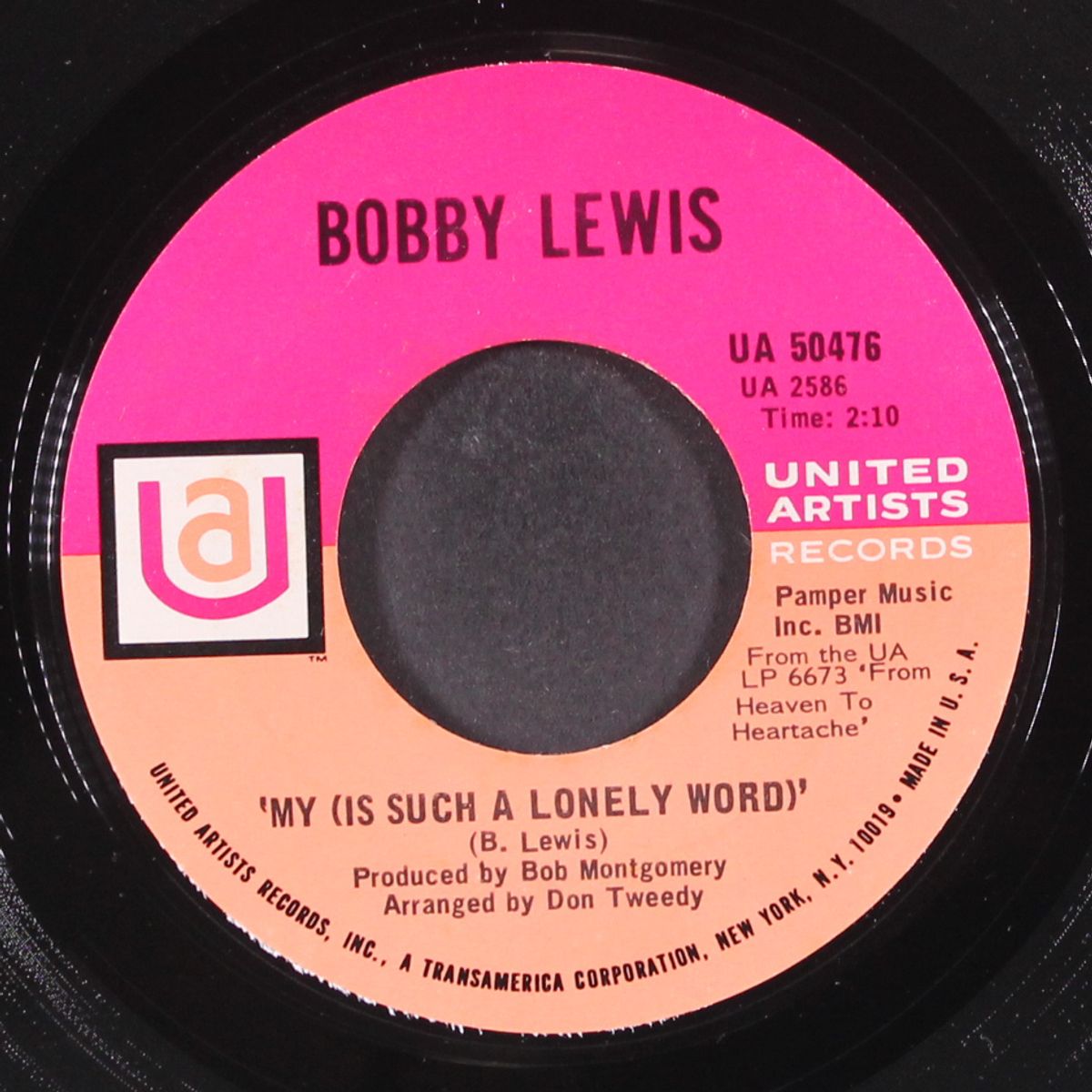 each and every part of me by BOBBY LEWIS