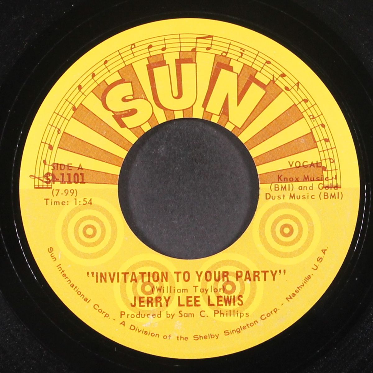 invitation to your party / i could never be ashamed of you by JERRY LEE LEWIS