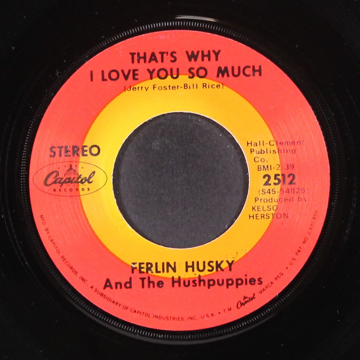 that's why l love you so much / forever yours by FERLIN HUSKY