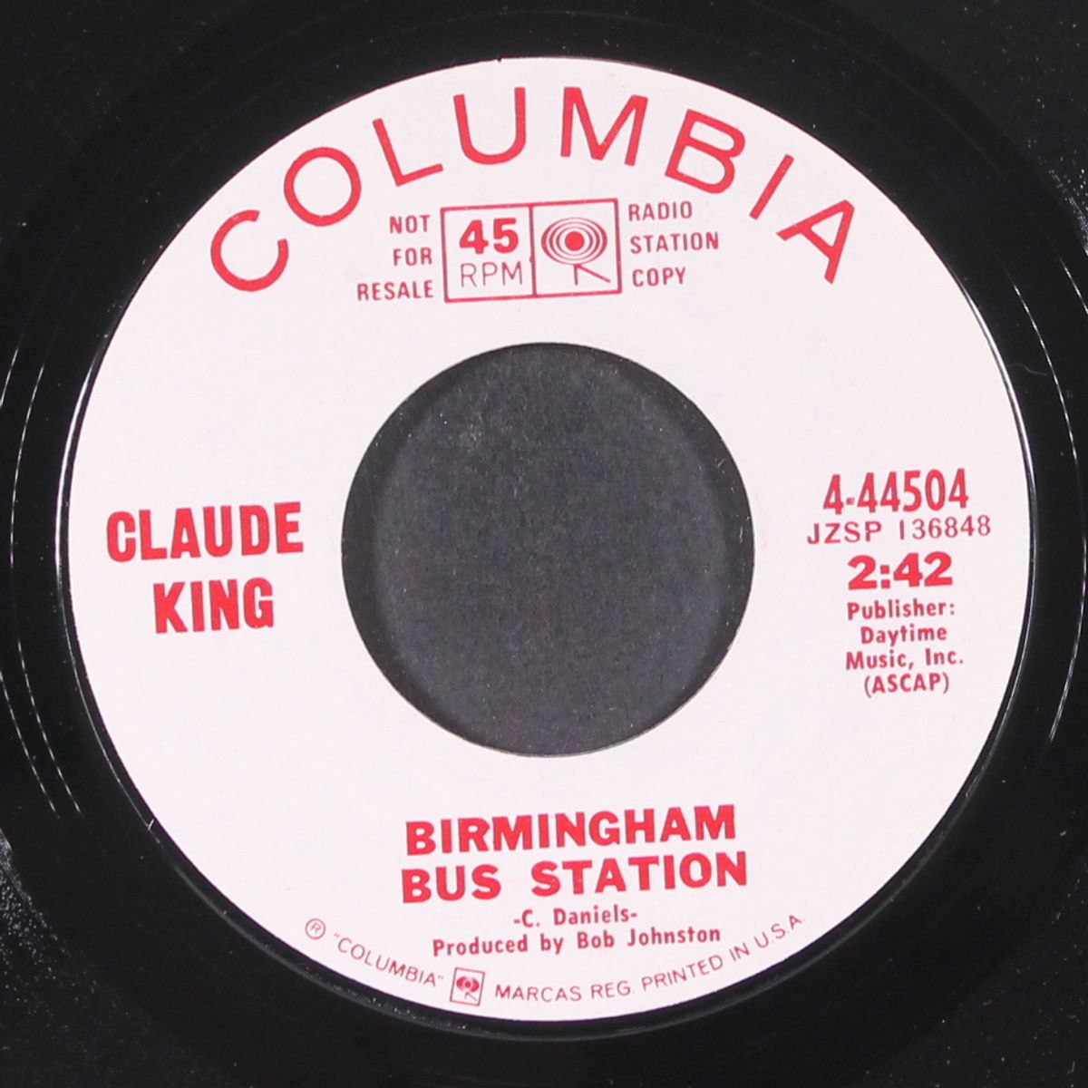 parchman farm blues by CLAUDE KING