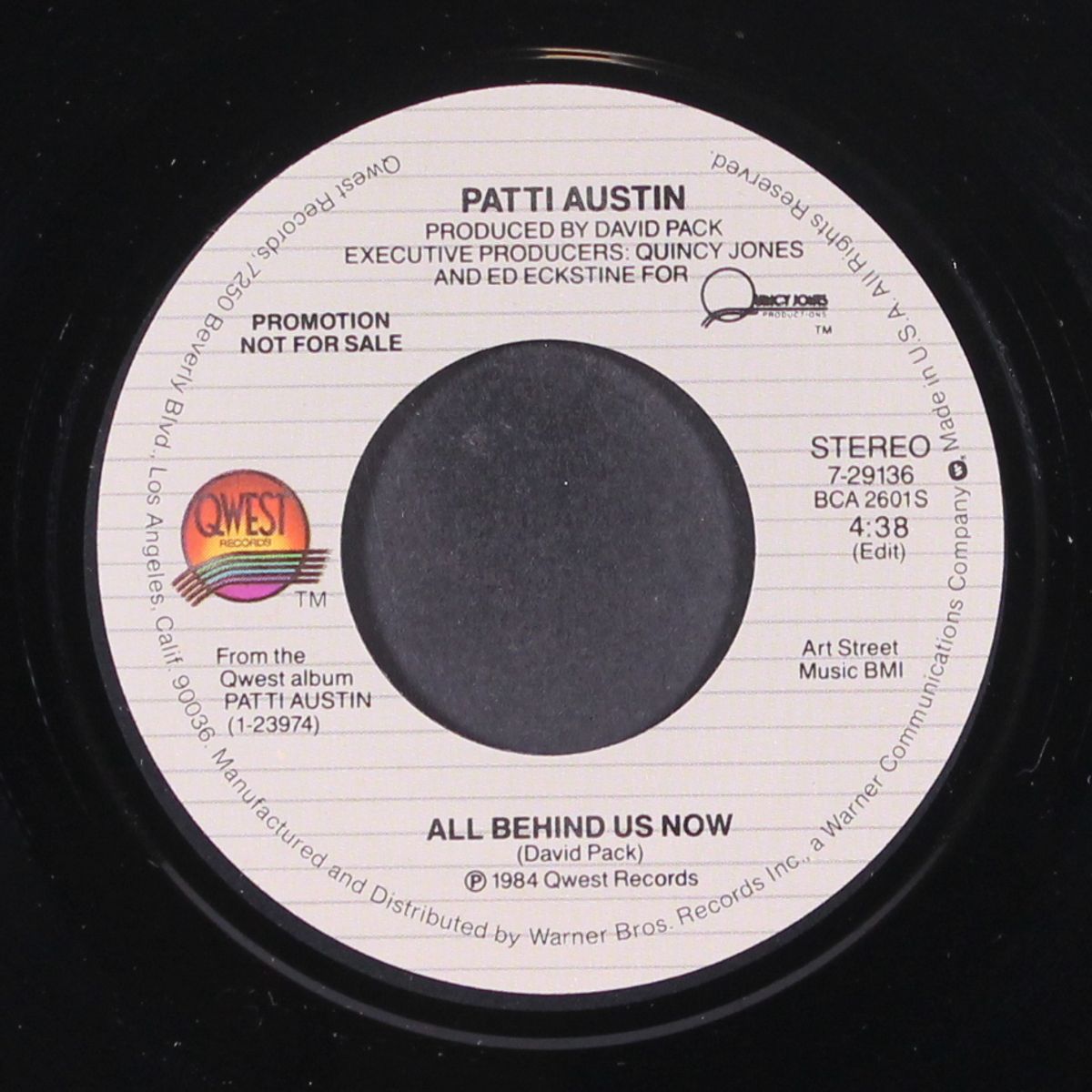 all behind us now / same by PATTI AUSTIN