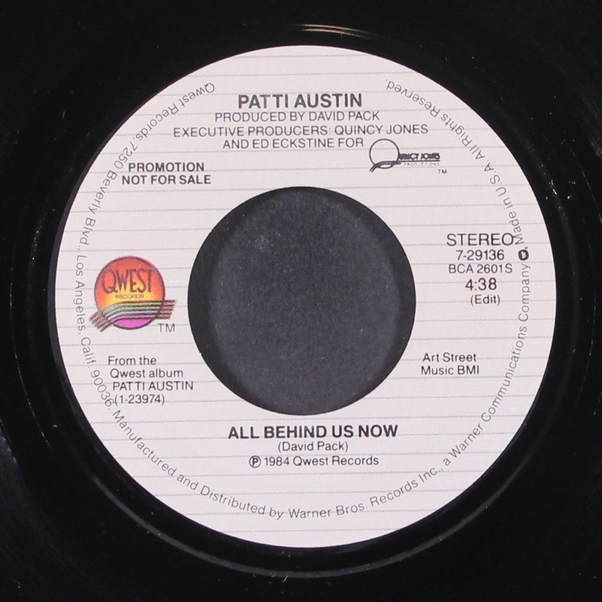 all behind us now / same by PATTI AUSTIN