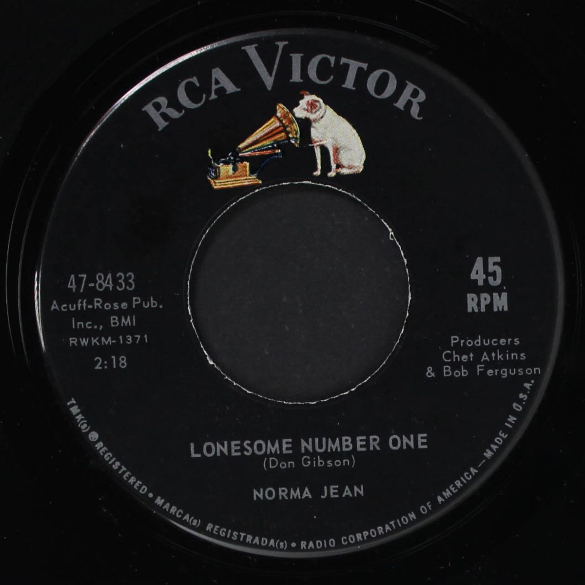 lonesome number one / go cat co by NORMA JEAN