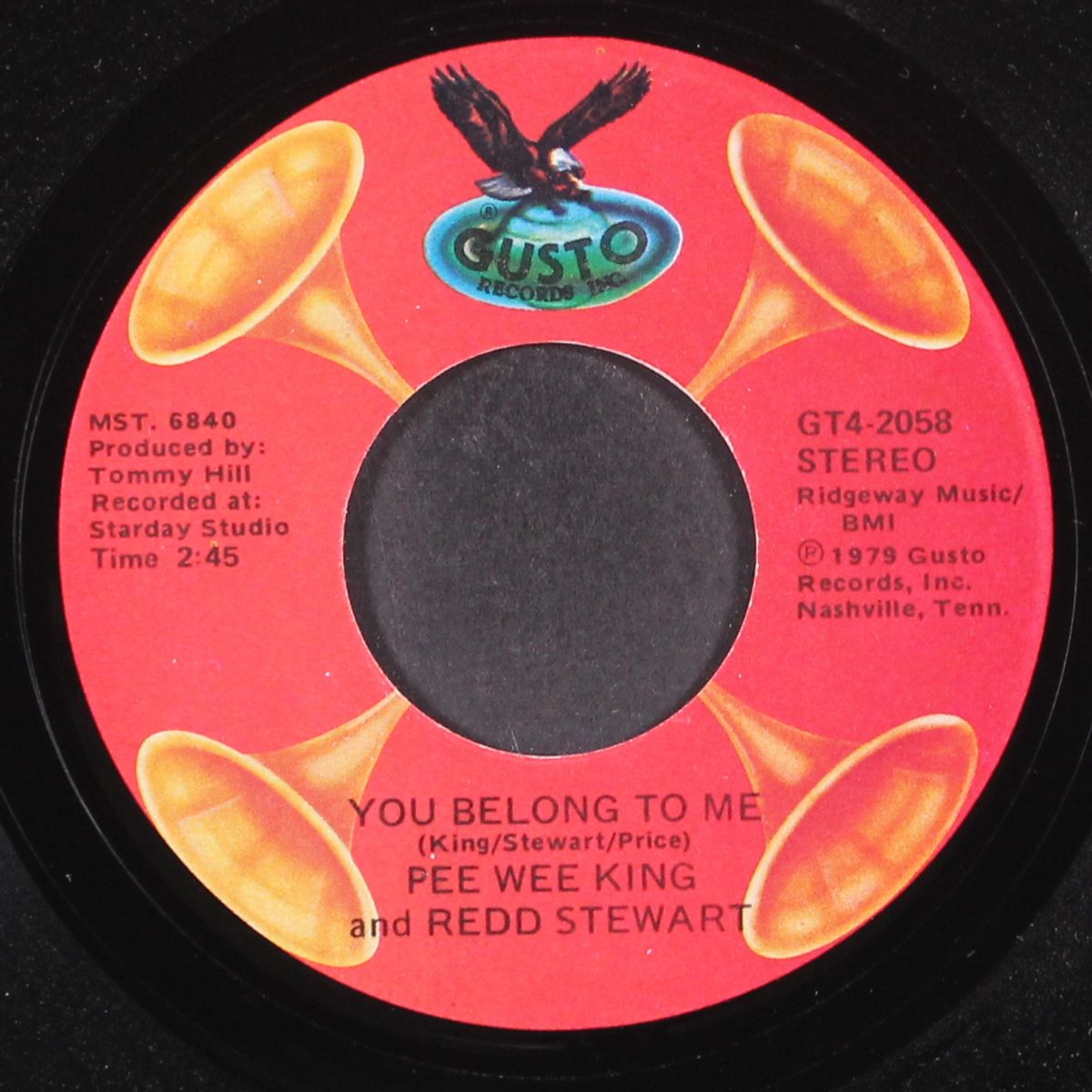 tennessee waltz / you belong to me by PEE WEE KING & REDD STEWART