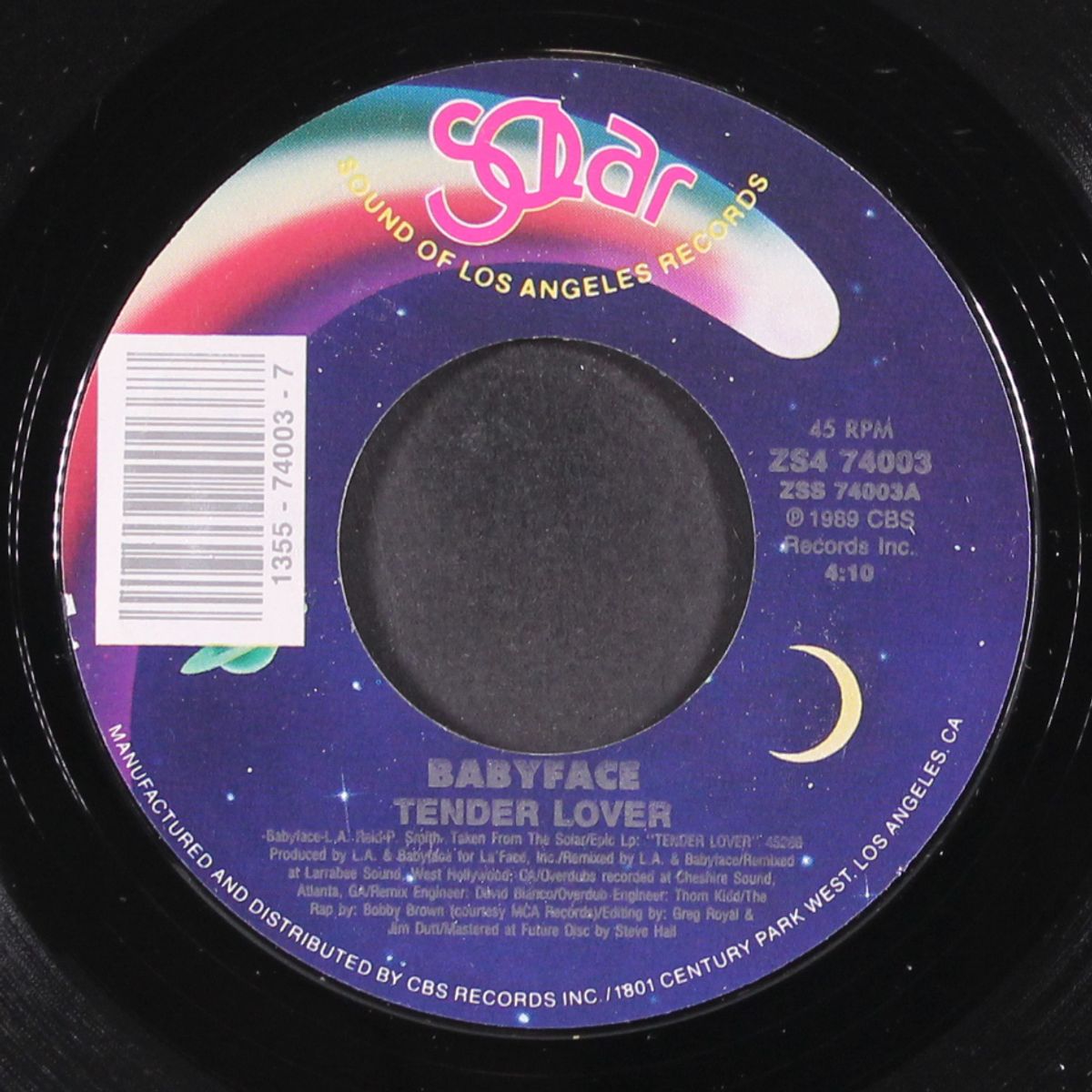 tender lover / instrumental by BABYFACE