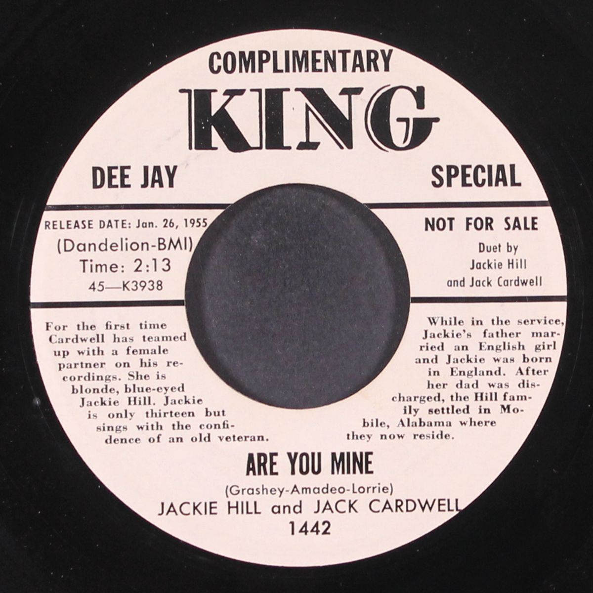 ko ko mo / are you mine by JACK CARDWELL