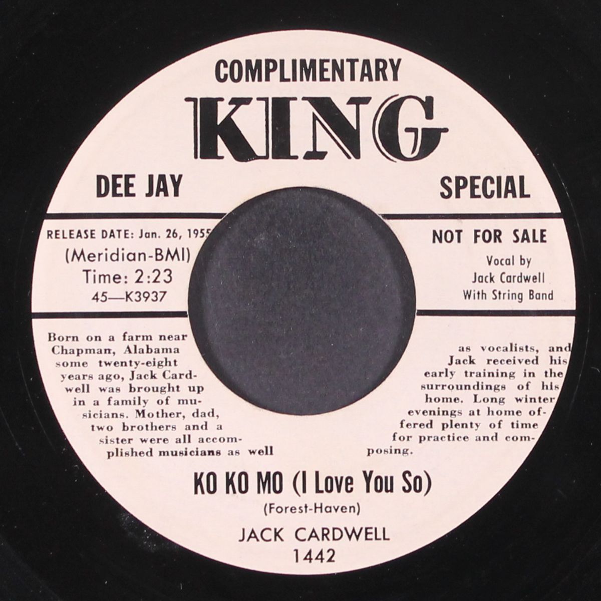 ko ko mo / are you mine by JACK CARDWELL
