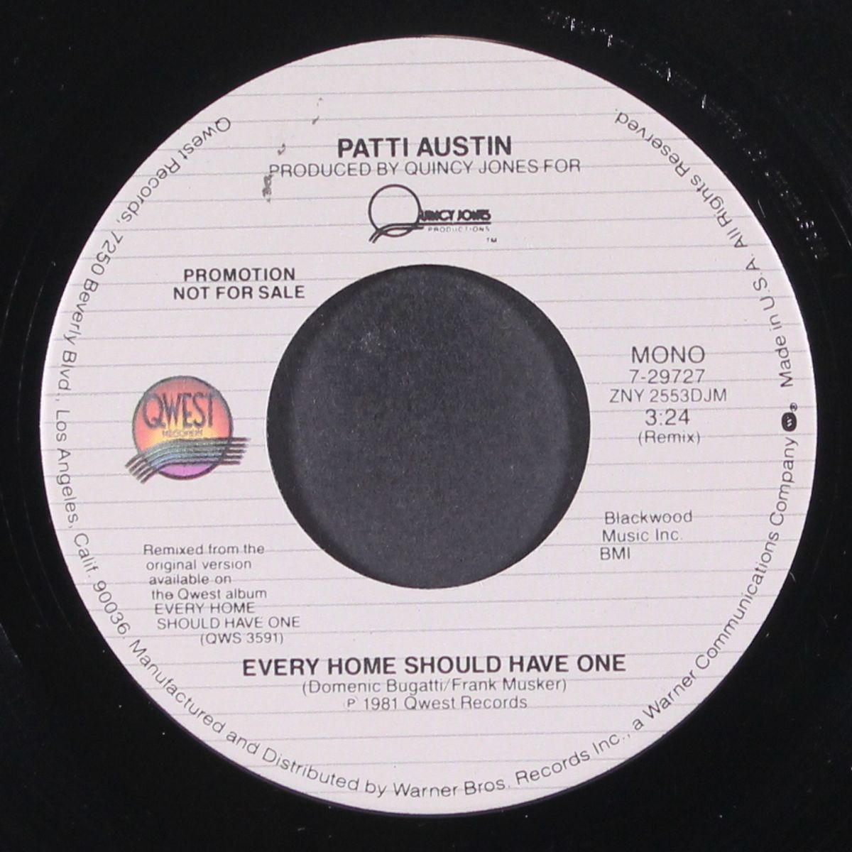 every home should have one / mono by PATTI AUSTIN